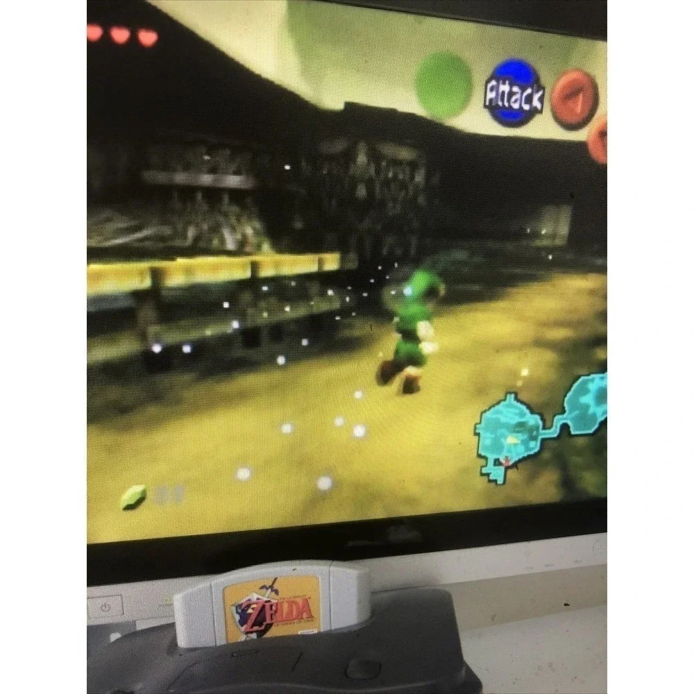 Nintendo 64 N64 System Console Game Bundle Lot with Super Mario And Zelda